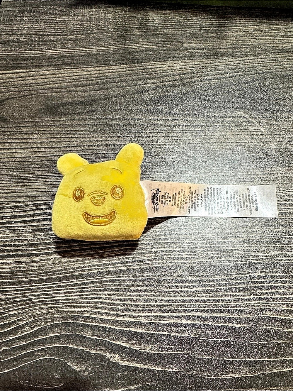 Disney Winnie the Pooh Plush Hair Clip Yellow